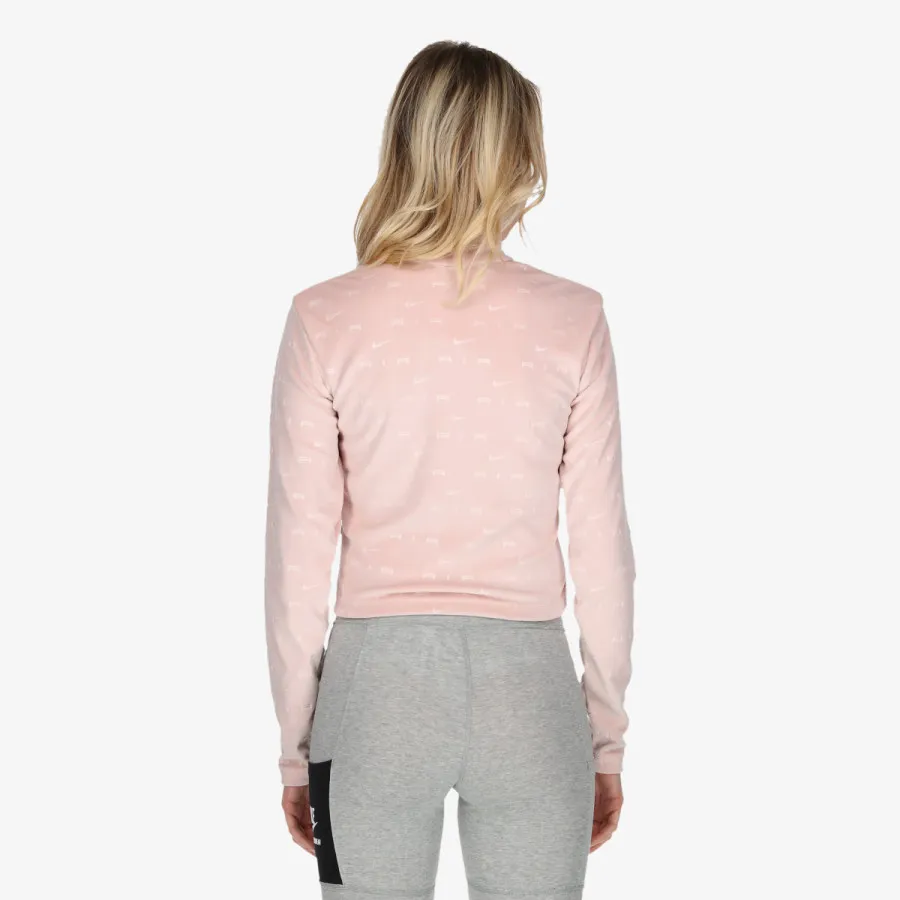 Nike Majica dugih rukava Air Velour Lond Sleeve Top 