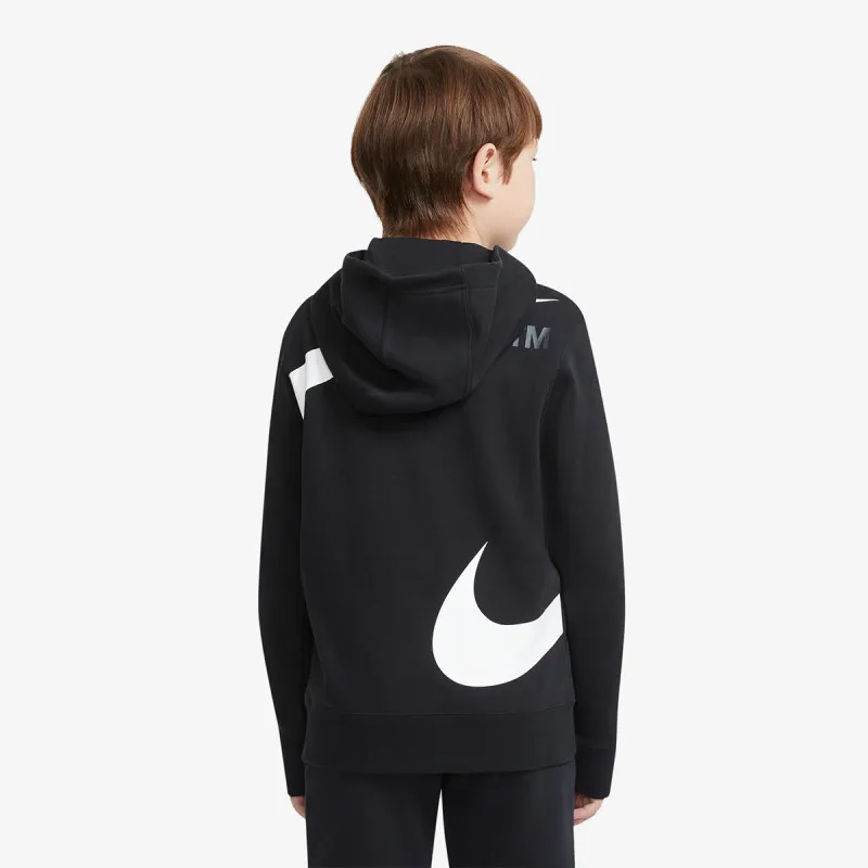Nike Dukserica B NSW SWOOSH FLC FZ 