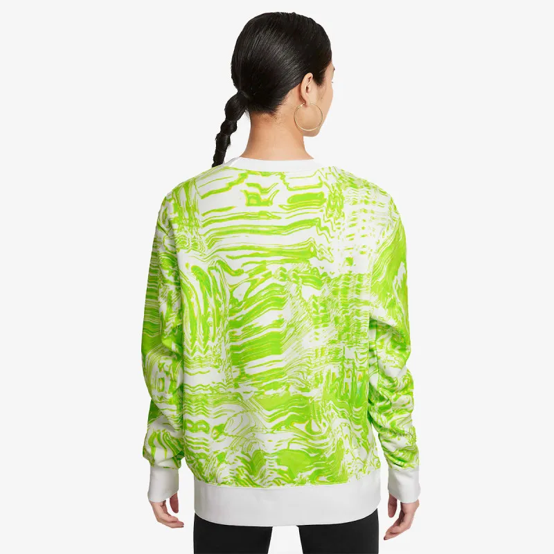 Nike Majica dugih rukava W NSW TREND FLC CREW AOP PRNT 