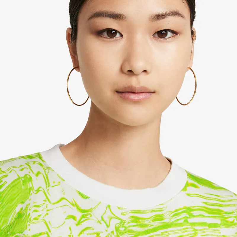 Nike Majica dugih rukava W NSW TREND FLC CREW AOP PRNT 