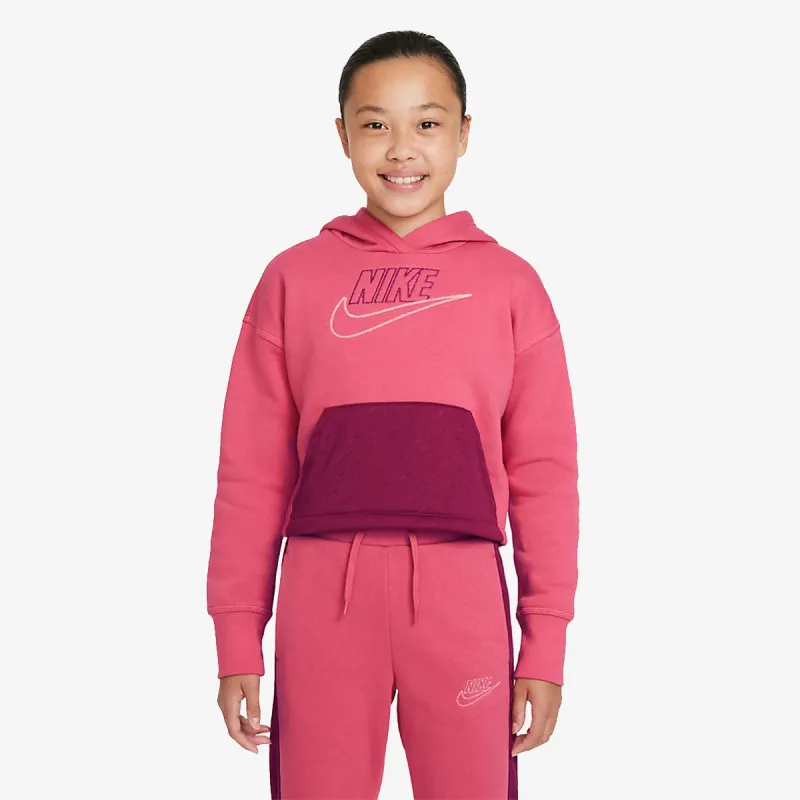 Nike Dukserica G NSW CLUB FLC HD ICONCLASH 
