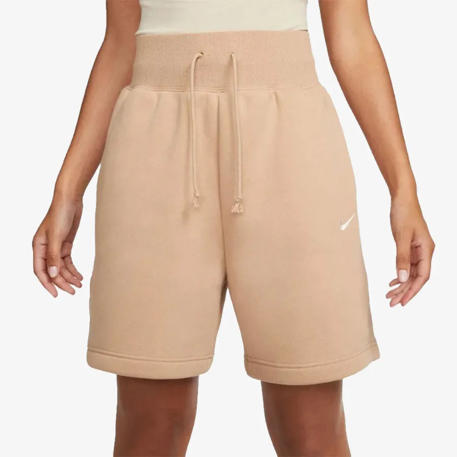 Nike Šorc W NSW PHNX FLC HR SHRT BALLER 