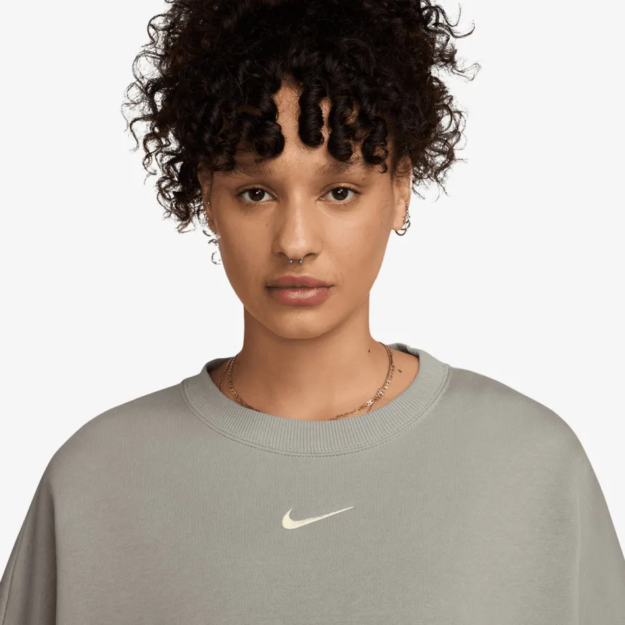 Nike Majica dugih rukava W NSW PHNX FLC OOS CREW 