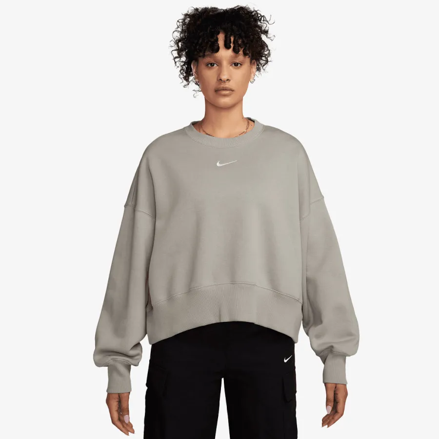 Nike Majica dugih rukava W NSW PHNX FLC OOS CREW 