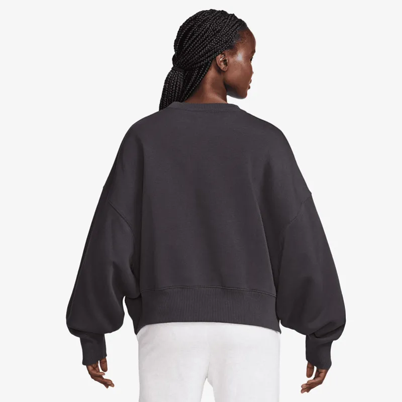 Nike Majica dugih rukava W NSW PHNX FLC OOS CREW 