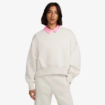 Nike Majica dugih rukava W NSW PHNX FLC OOS CREW 