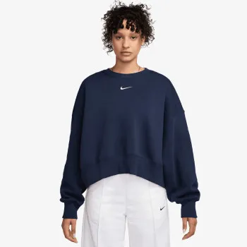 Nike Majica dugih rukava W NSW PHNX FLC OOS CREW 