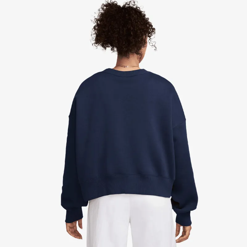 Nike Majica dugih rukava W NSW PHNX FLC OOS CREW 