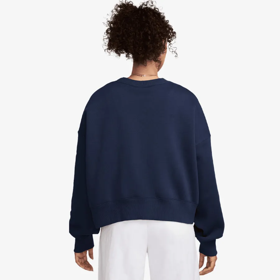 Nike Majica dugih rukava W NSW PHNX FLC OOS CREW 