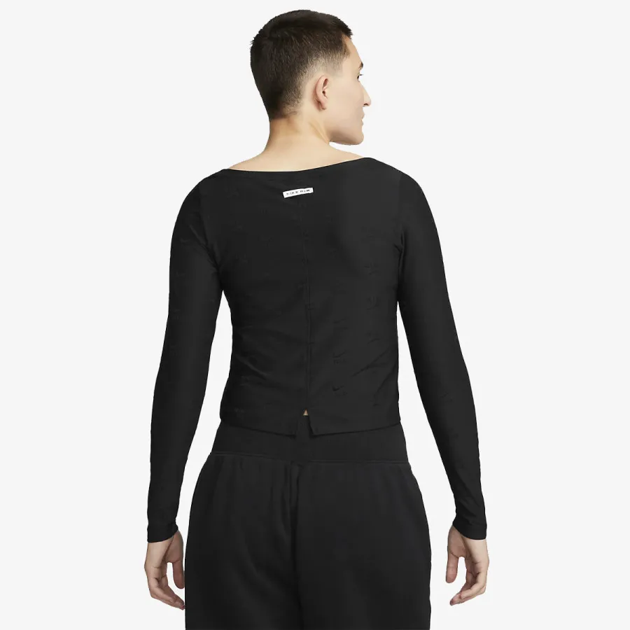Nike Dukserica W NSW AIR AOP LS TOP 