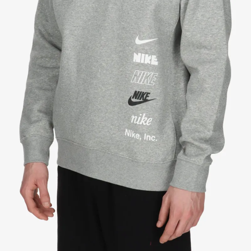 Nike Majica dugih rukava M NK CLUB + BB CREW MLOGO 