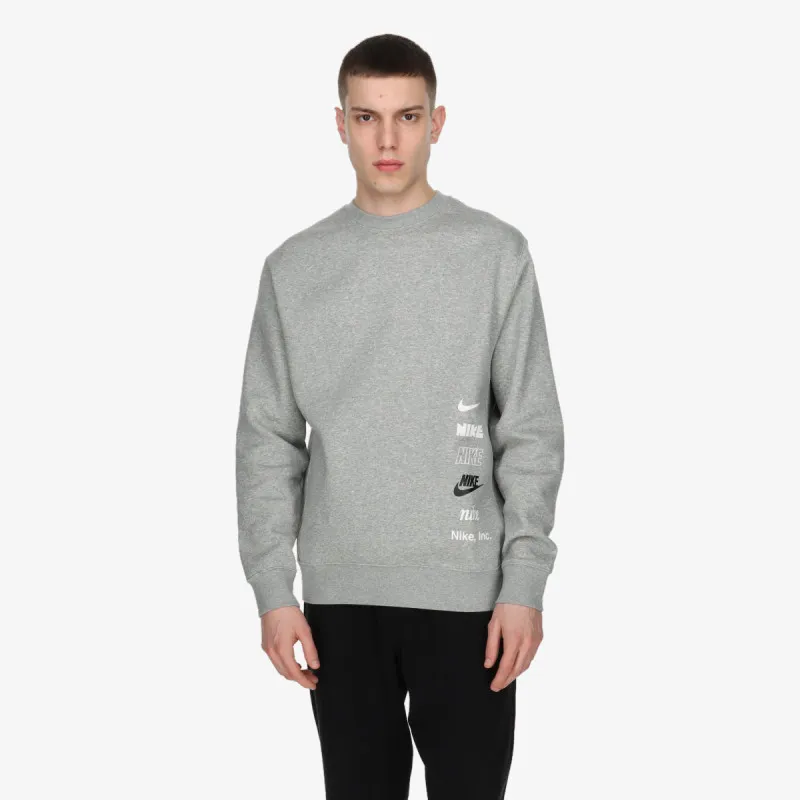 Nike Majica dugih rukava M NK CLUB + BB CREW MLOGO 