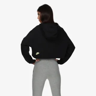 Nike Dukserica W NSW FLC PO HOODIE CROP DNC 