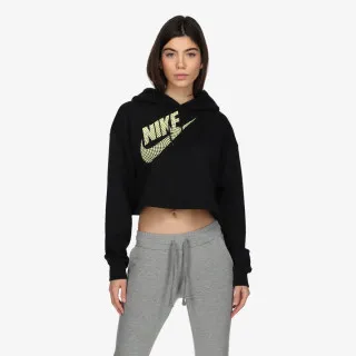 Nike Dukserica W NSW FLC PO HOODIE CROP DNC 