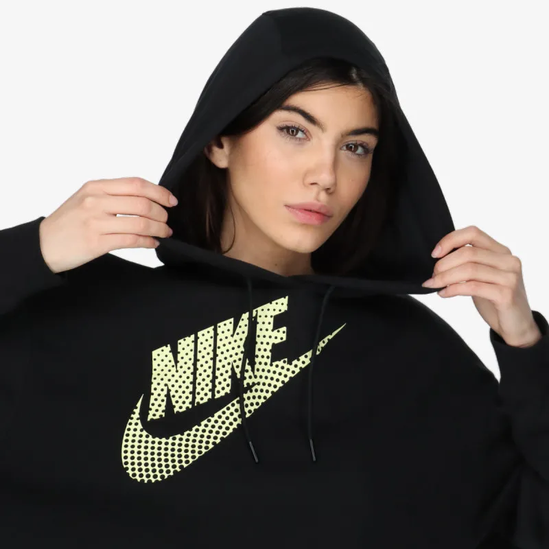 Nike Dukserica W NSW FLC PO HOODIE CROP DNC 