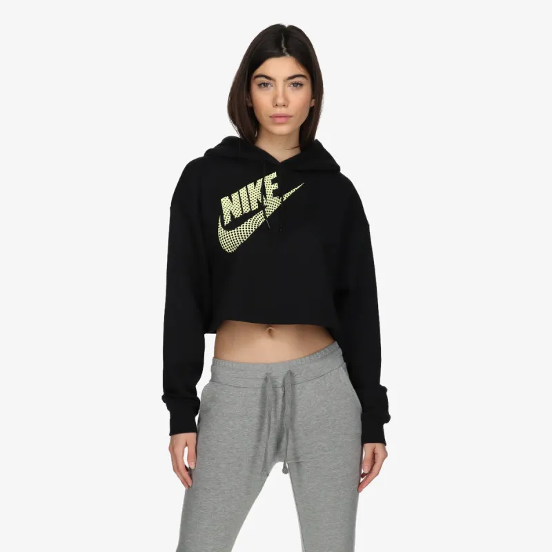 Nike Dukserica W NSW FLC PO HOODIE CROP DNC 