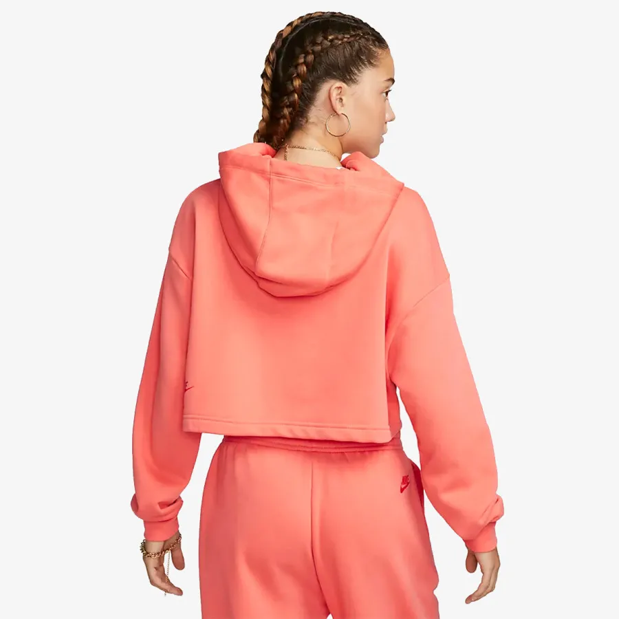Nike Dukserica W NSW FLC PO HOODIE CROP DNC 