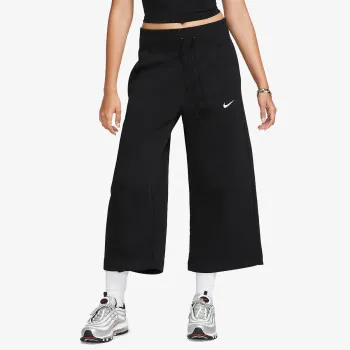 Nike Donji dio trenerke W NSW PHNX FLC HR CROP SWTP 