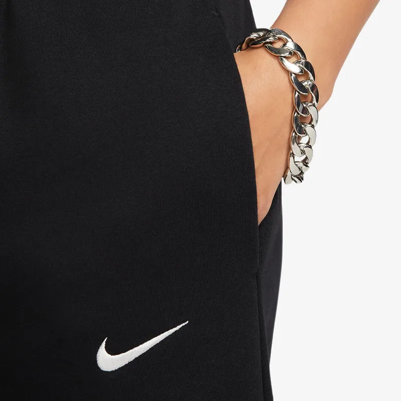 Nike Donji dio trenerke W NSW PHNX FLC HR CROP SWTP 