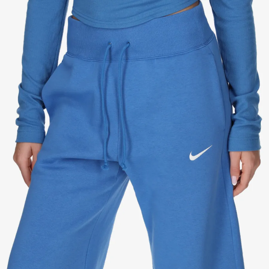 Nike Donji dio trenerke W NSW PHNX FLC HR CROP SWTP 