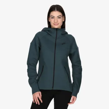 NIKE Dukserica W NSW TCH FLC WR FZ HDY 