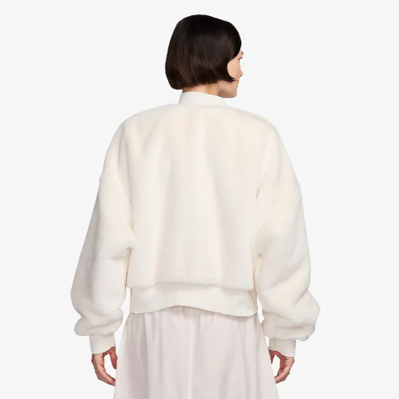 Nike Jakna W NSW FAUX FUR BOMBEER 