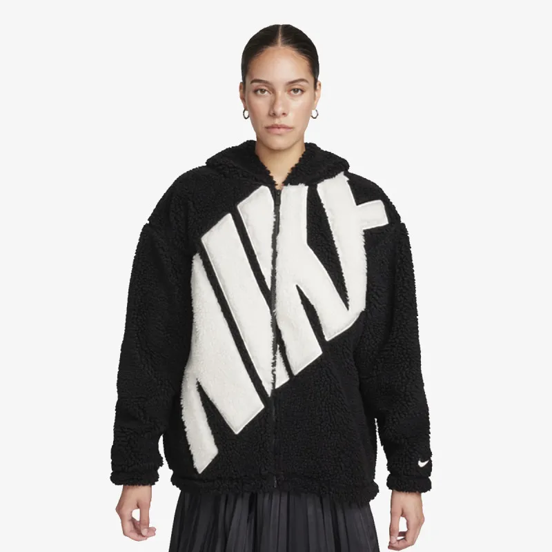 Nike Jakna W NSW LOGO  SHERPA JKT 