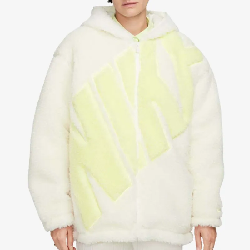 Nike Jakna W NSW LOGO  SHERPA JKT 