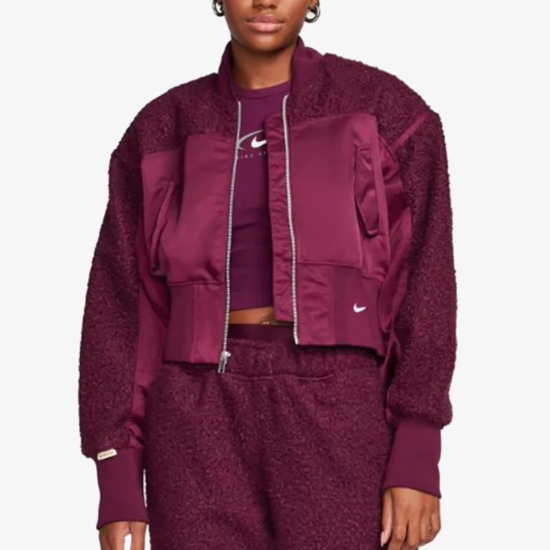 Nike Jakna W NSW CLCCTN SHRPA BMBR MBRSHP 