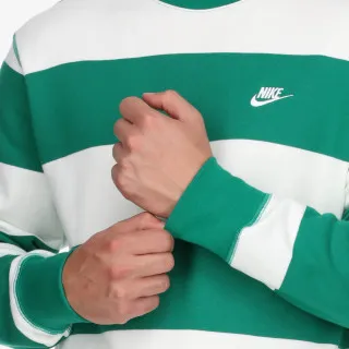 Nike Majica dugih rukava M NK CLUB STRIPE HVY FT CREW 