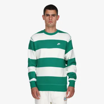 Nike Majica dugih rukava M NK CLUB STRIPE HVY FT CREW 