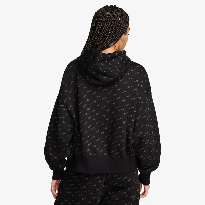 Nike Dukserica W NSW PHNX FLC OOS AOP HDY 