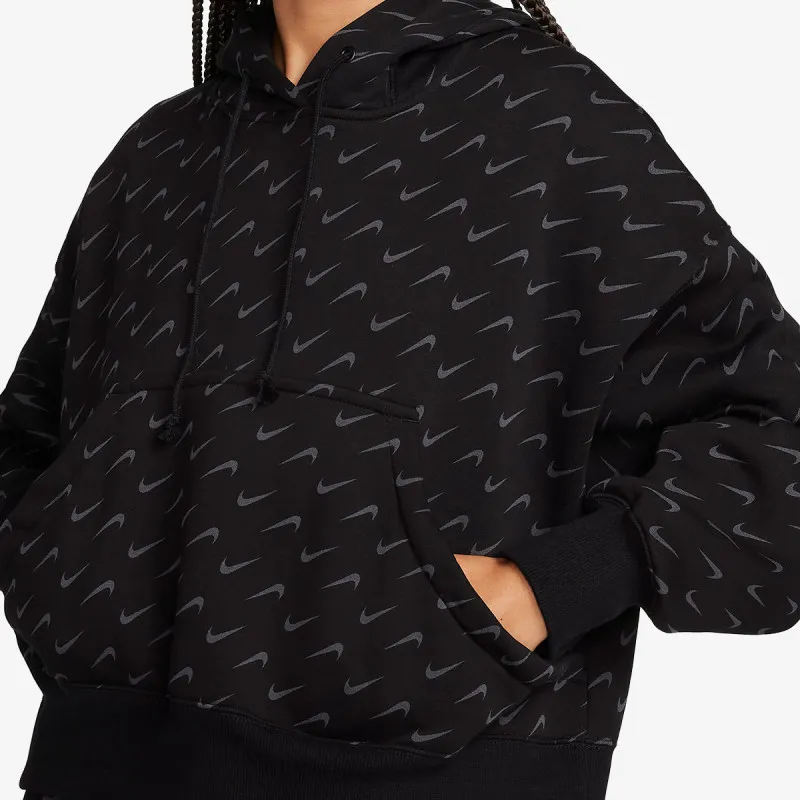 Nike Dukserica W NSW PHNX FLC OOS AOP HDY 