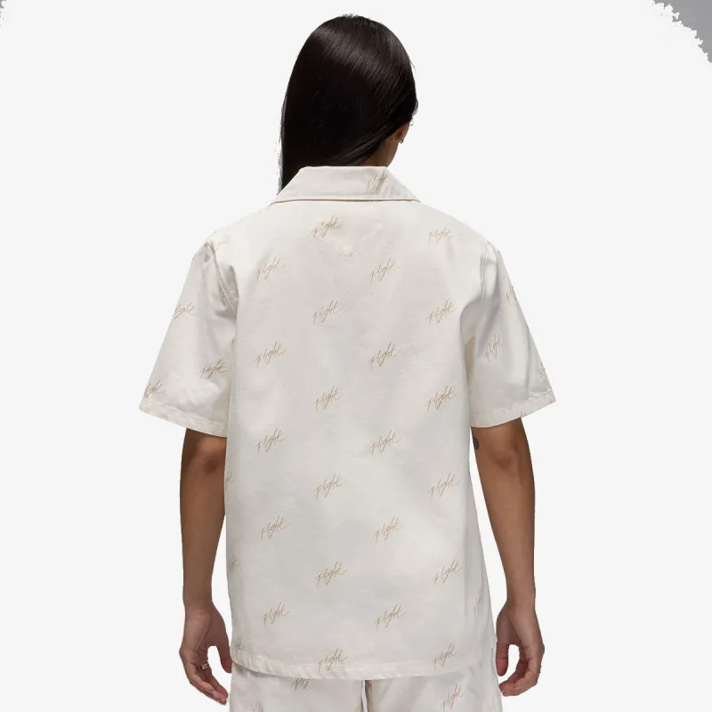 Nike Majica W J SS AOP WVN TOP 