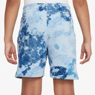 Nike Šorc K NSW CLUB FT SHORT WASH AOP 