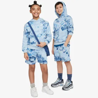 Nike Šorc K NSW CLUB FT SHORT WASH AOP 