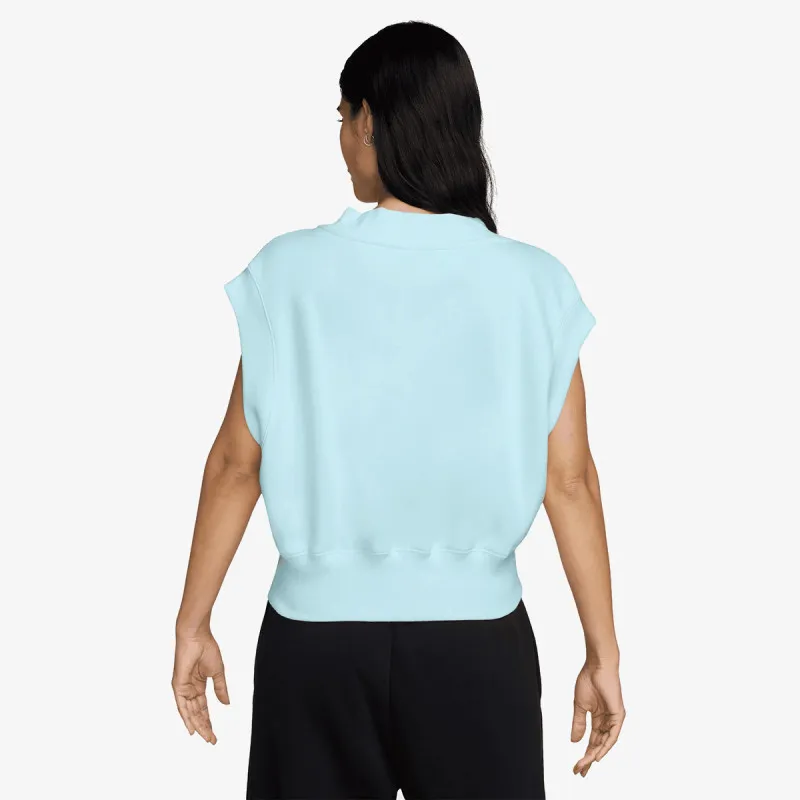 Nike Majica bez rukava W NSW PHNX FLC SLVLS VNECK CRP 