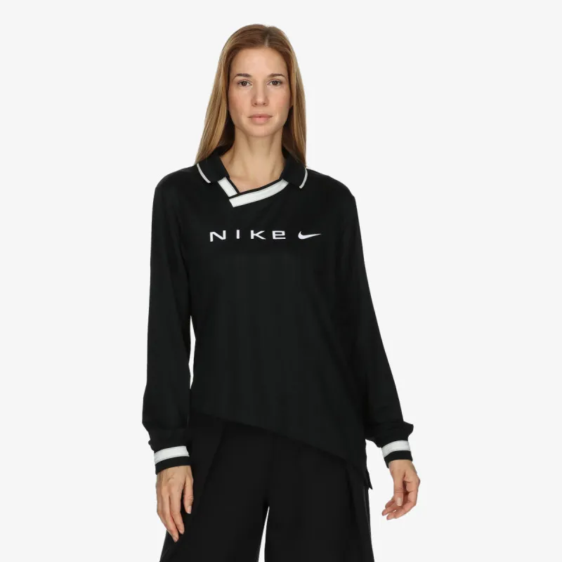 Nike Majica dugih rukava W NSW CLLCTN DF JQRD LSJSY OTG 