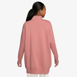 Nike Majica dugih rukava W NSW PHNX FLC OOS LOGO QZ TOP 