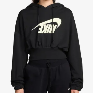 Nike Dukserica W NSW OS FLC CROP PO HDY DANCE 