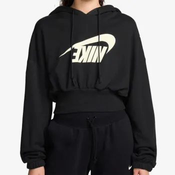 Nike Dukserica W NSW OS FLC CROP PO HDY DANCE 