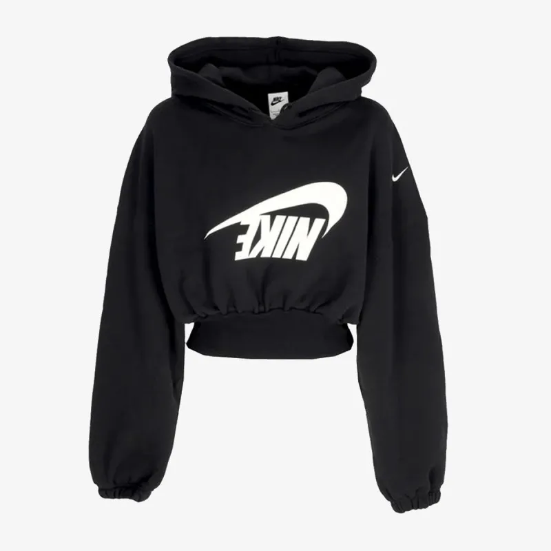 Nike Dukserica W NSW OS FLC CROP PO HDY DANCE 