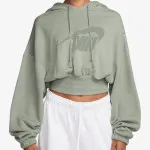 Nike Dukserica W NSW OS FLC CROP PO HDY DANCE 