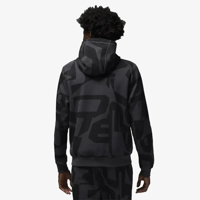 Nike Dukserica M J DF SPRT HOOP AOP FZ 