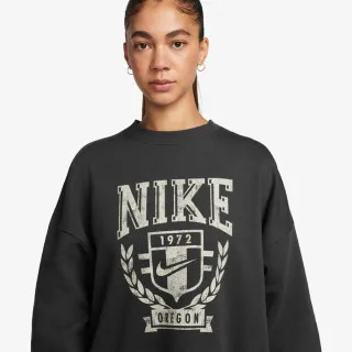Nike Dukserica W NSW FLC OS CREW VRSTY 