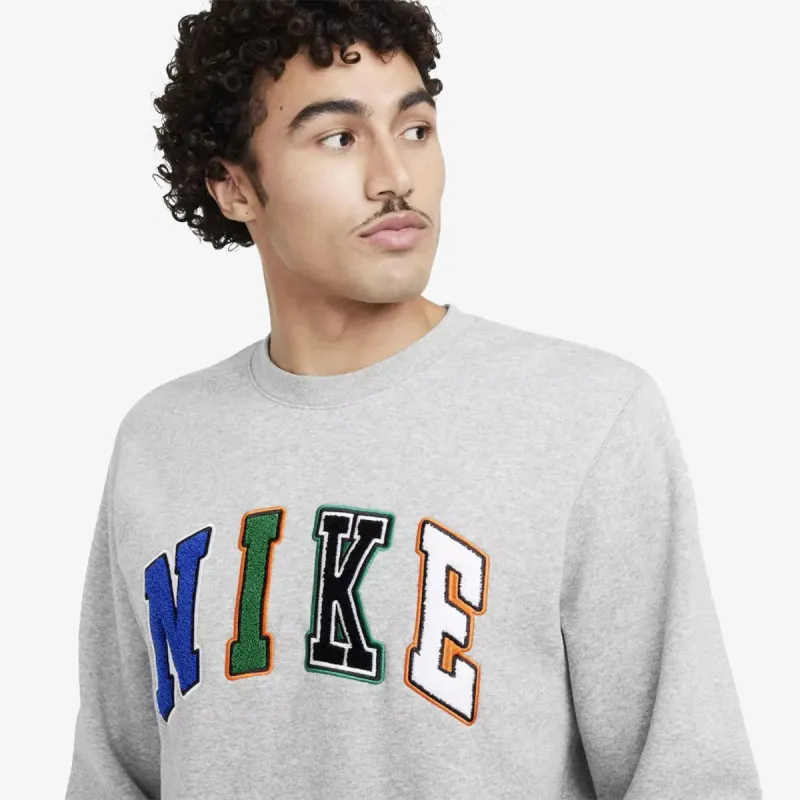 Nike Majica dugih rukava M NK CLUB BB CREW LETTERS 
