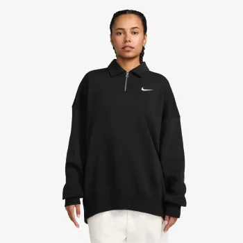 Nike Dukserica W NSW PHNX FLC OS QZ POLO 