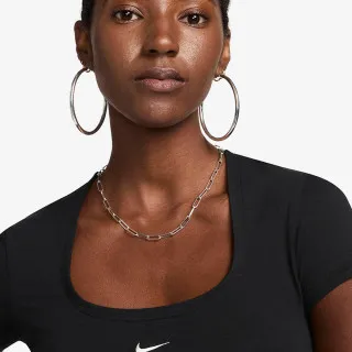 Nike Majica W NSW NK CHLL SS SQR NCK TOP 