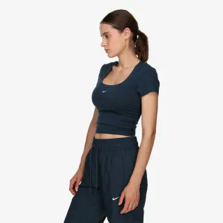 Nike Majica W NSW NK CHLL SS SQR NCK TOP 