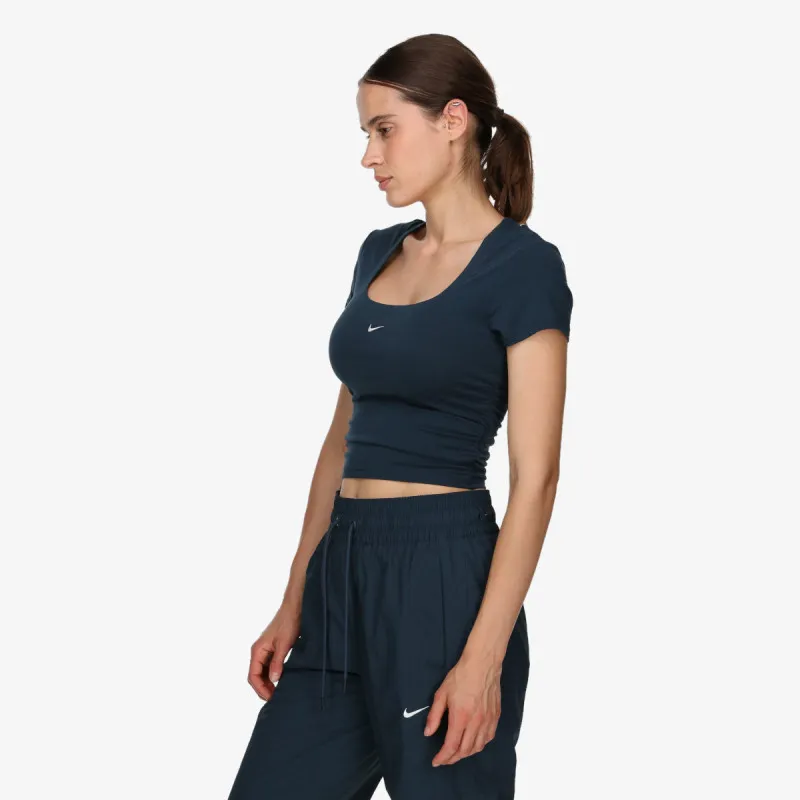 Nike Majica W NSW NK CHLL SS SQR NCK TOP 
